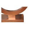 ECLIPSE lamp in solid iron entirely shaped by hand with … - Moinat - Table lamps