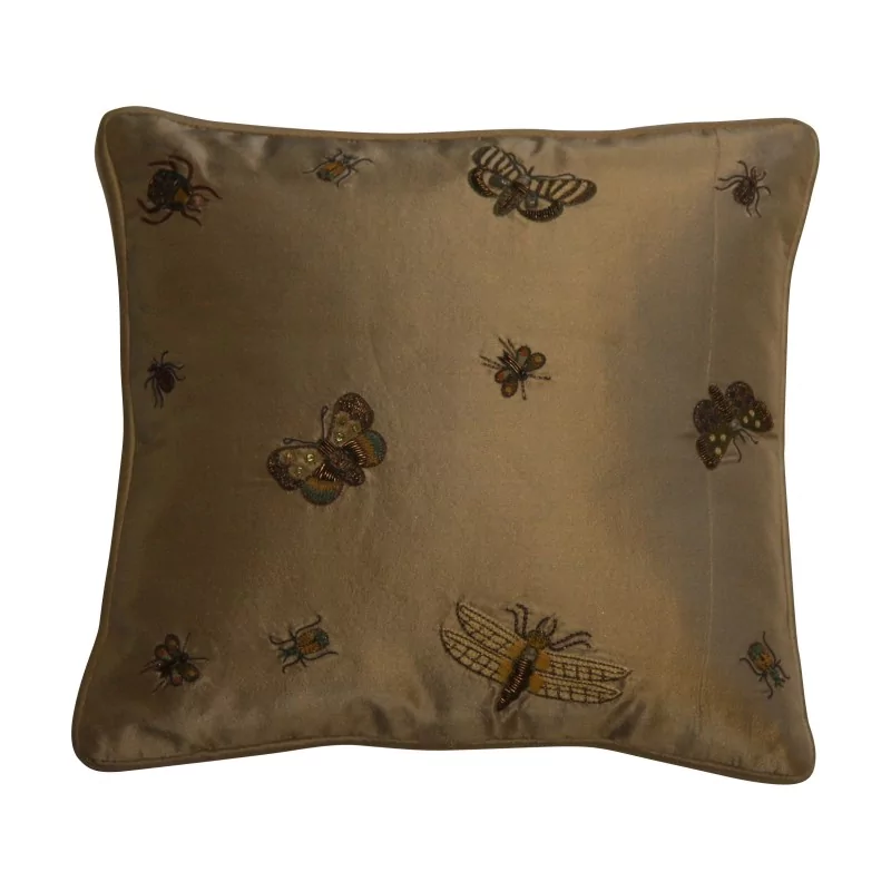 Coussin de la collection Chelsea Textiles en soie avec décor - Moinat - Coussins Coussin de la collection Chelsea Textiles en soie avec décor - Moinat - Coussins