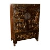 Schrank - Chinesische Bar (Buffet) mit Coromandel-Dekorationen und - Moinat - Truhen, Anrichte