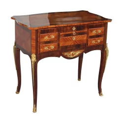 Louis XV dressing table with combination, in rosewood and …
