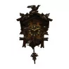 Cuckoo clock in carved wood from Brienz, to be restored. Switzerland, 19th - Moinat - Brienz