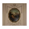 Large Louis XVI trumeau with mirror and decorative painting on … - Moinat - Mirrors