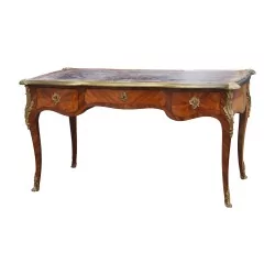 镶嵌着蝴蝶的 Louis XV Regency 写字台，…