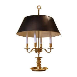 Lampe bouillotte de style Louis XVI grand modèle avec finition …