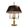 Lampe bouillotte de style Louis XVI grand modèle avec finition … - Moinat - Lampes de table