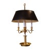 große Wärmflaschenlampe Modell Louis XIV mit … - Moinat - Tischlampen