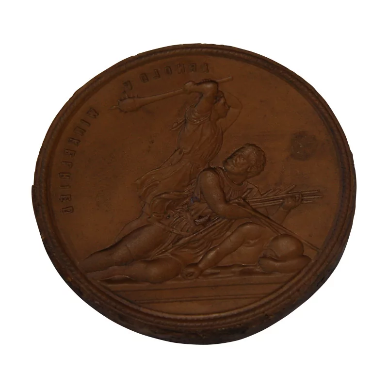 Medaillon oder Gussform, die Arnold V. WIKKELRIED darstellt. 20. … - Moinat - Miniaturen – Medallions