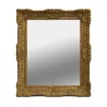 Miroir avec un cadre en bois doré sculpté. - Moinat - VE2022/1