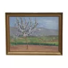 Oil painting on canvas - Flowering trees, by Henri RUEGGER … - Moinat - VE2022/1