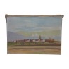 Oil painting on canvas “Geneva countryside”, by Henri RUEGGER … - Moinat - Painting - Landscape