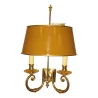 2 Wandlampen „Bouillotte“ aus Bronze 2 Leuchten mit Lampenschirm … - Moinat - Wandleuchter