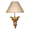 Applique “Pilastre” en bronze, avec abat-jour ivoire. - Moinat - Appliques murales