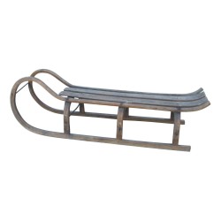 Old wooden sled.