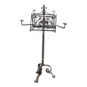 Lutrin à 2 versants “Fleur de Lys” en fer forgé. - Moinat - Accessoires de décoration