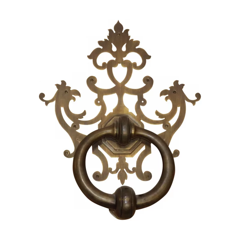 bronze knocker, patinated with wax. - Moinat - Decorating accessories