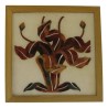Frame with hard stone inlay with floral pattern. - Moinat - Painting - Miscellaneous