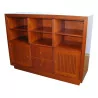 Cherry wood bookcase with modular element. - Moinat - Bookshelves, Bookcases, Curio cabinets, Vitrines