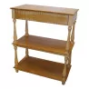 telephone table shelf in cherry wood with 1 drawer. - Moinat - Bookshelves, Bookcases, Curio cabinets, Vitrines