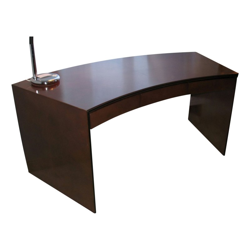 Italian \"Modern\" flat desk from the TURA collection, with 2 drawers - Moinat - Desks