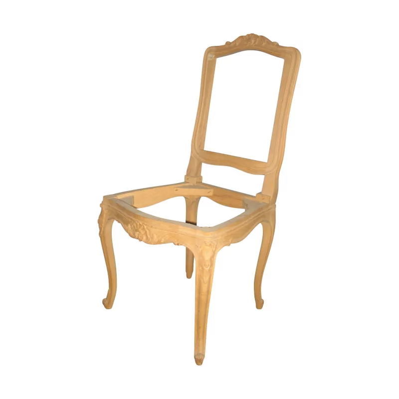 Regency chair carcass in carved beech. - Moinat - Chairs