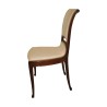 Art-Nouveau style chair in carved mahogany, covered with … - Moinat - Chairs
