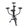 wrought iron candlestick with 5 lights. - Moinat - Candleholders, Candlesticks