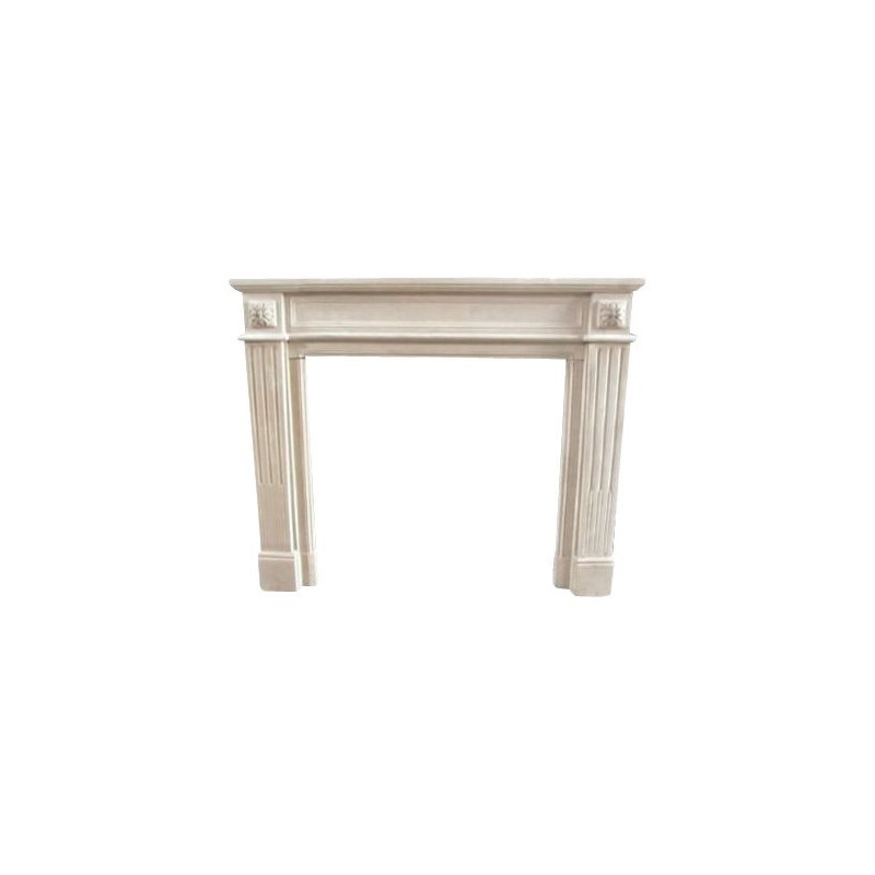 Kamin im Louis XVI-Stil aus geschnitztem Kalkstein. - Moinat - Kaminen, Herden, Kachelöfen Kamin im Louis XVI-Stil aus geschnitztem Kalkstein. - Moinat - Kaminen, Herden, Kachelöfen