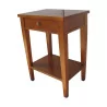 Directoire telephone table with 1 drawer and 1 shelf. - Moinat - End tables, Bouillotte tables, Bedside tables, Pedestal tables