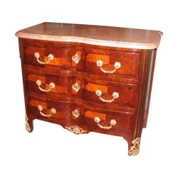 crossbow chest of drawers inlaid in kingwood, covered with …