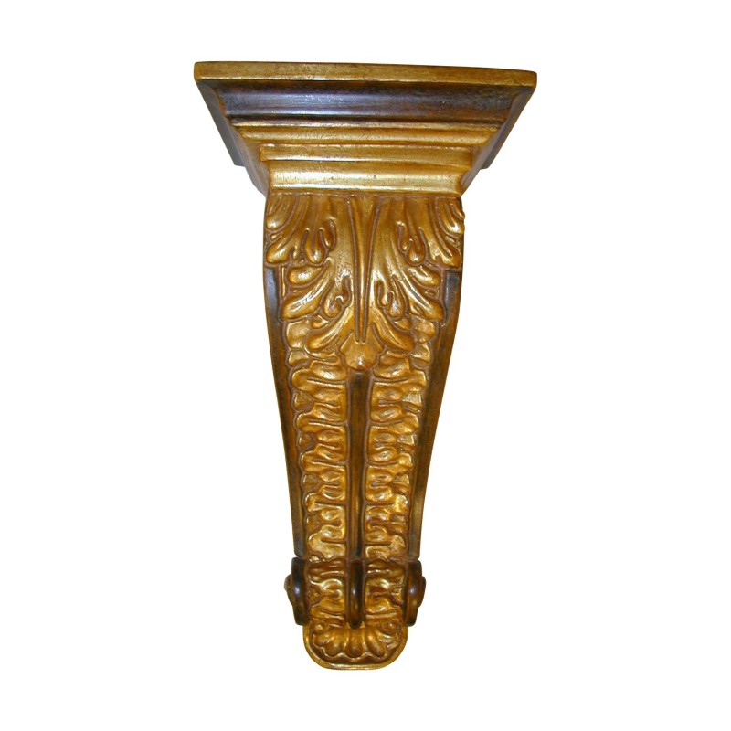 Small wall console in carved and gilded wood. - Moinat - Wall decoration, Hanging consoles Small wall console in carved and gilded wood. - Moinat - Wall decoration, Hanging consoles