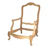 Carcass of Louis XV armchair in carved walnut. - Moinat - Armchairs