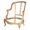 Carcass of a Louis XV shepherdess in walnut, broken foot. - Moinat - Armchairs