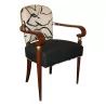 Кресло-мост в стиле ар-деко \"Elysée\" из коричневого бука красного дерева, - Moinat - Кресла