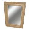 cream colored fluted mirror. - Moinat - Mirrors