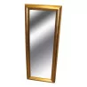 golden rectangular mirror. - Moinat - Mirrors