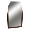 Art Deco mirror in burl and black lacquer. - Moinat - Mirrors