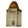 “Gothic” brass lantern, large patinated model. - Moinat - Wall lights, Sconces