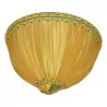 Ceiling light with gathered lampshade made of fabric - Moinat - Chandeliers, Ceiling lamps