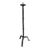 wrought iron candlestick with 1 light. - Moinat - Candleholders, Candlesticks