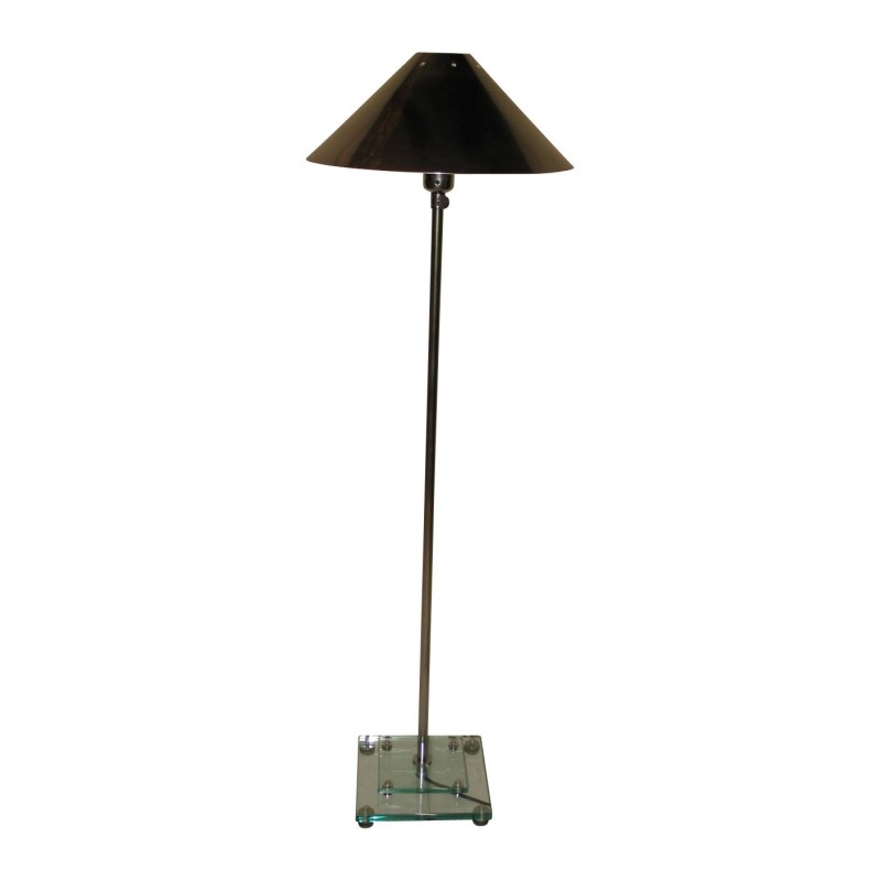 Lampadaire réglable en hauteur chromé. - Moinat - Lampadaires (au sol) Lampadaire réglable en hauteur chromé. - Moinat - Lampadaires (au sol)