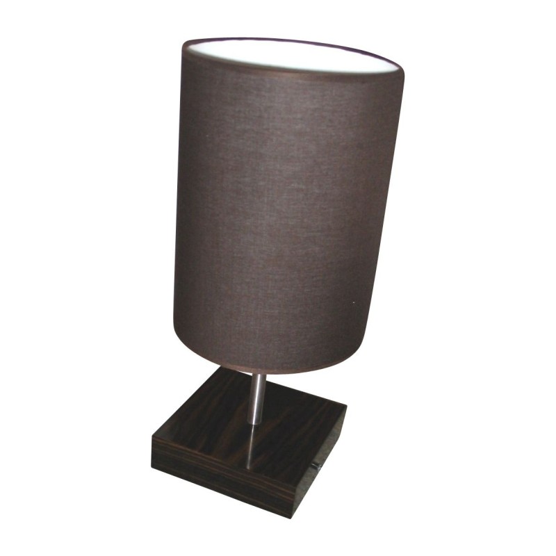 Lamp with Macassar ebony base and lampshade. - Moinat - Table lamps Lamp with Macassar ebony base and lampshade. - Moinat - Table lamps