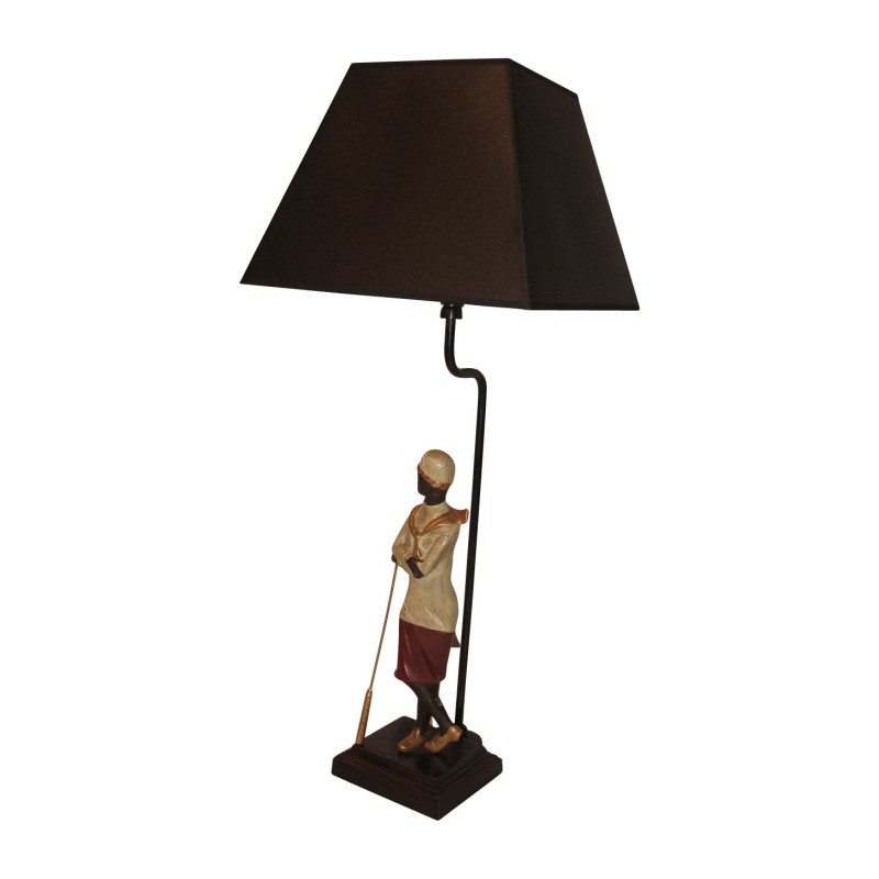 Leuchte „Golfeur“, mit quadratischem Schirm. - Moinat - Tischlampen Leuchte „Golfeur“, mit quadratischem Schirm. - Moinat - Tischlampen