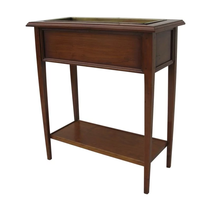 Jardinière Directoire en merisier massif, avec bac. ( - Moinat - Caches pot, Jardinières intérieures Jardinière Directoire en merisier massif, avec bac. ( - Moinat - Caches pot, Jardinières intérieures