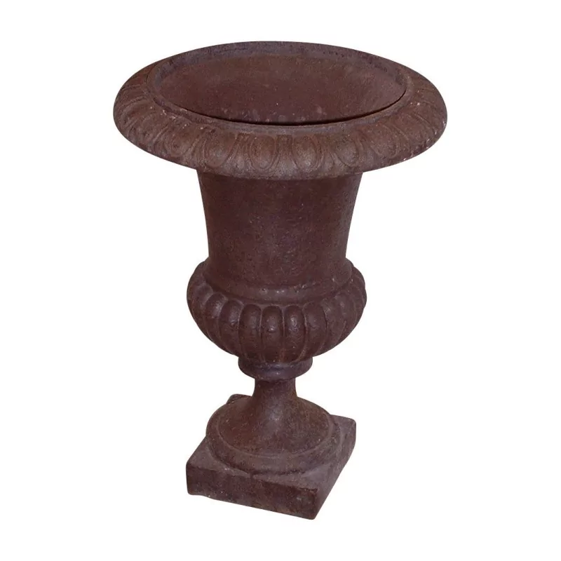 MEDICIS vase in brown cast iron. - Moinat - Urns, Vases