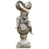 Statue in reconstituted stone “Tambourine player”. Base 29 x … - Moinat - Statues