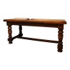 Table de salle à manger Louis XIII d'occasion en noyer, avec 2 … - Moinat - Tables de salle à manger