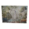 Fresco painted on wooden panel. - Moinat - Painting - Landscape