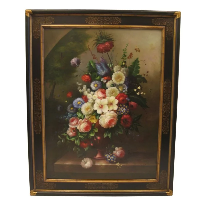 油画，布面油画“花盆静物”。 - Moinat - 画 - 静物