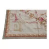 Aubusson rug design 0371 - G. Colours: Beige, pink, green, … - Moinat - ShadeFlair