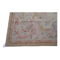 Aubusson rug design 791 - X. Colors: Pink, beige, red,